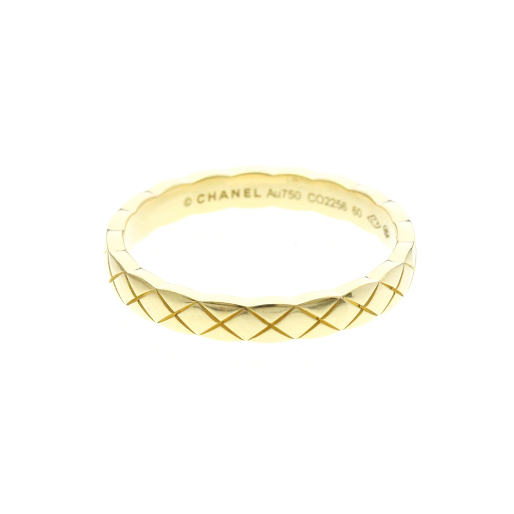 CHANEL 18k Gold Ring